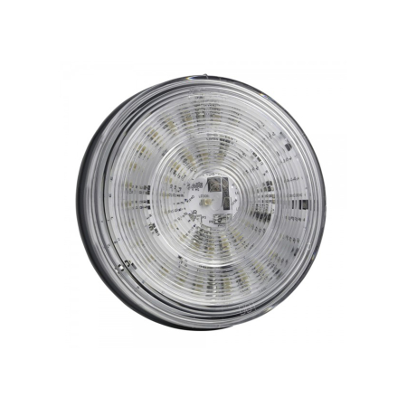 LAMP, 4" LED AMBER/CLEAR LENS STT
