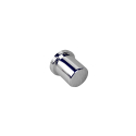 CHROME PLASTIC 15/16" & 7/8" FRAME BOLT (TALL VERSION) NUT COVER