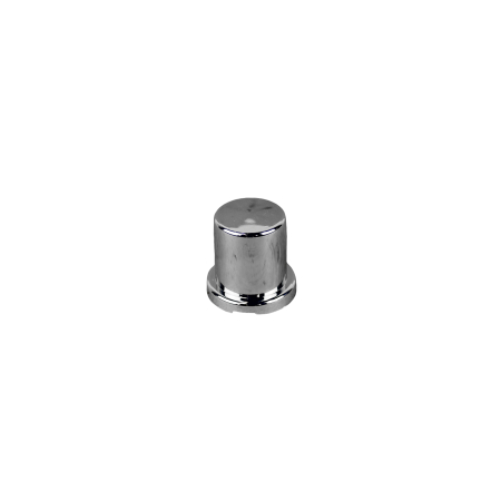 CHROME PLASTIC 3/4" & 18MM FRAME BOLT LUG NUT COVER
