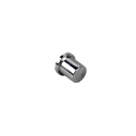 CHROME PLASTIC 3/4" & 18MM FRAME BOLT LUG NUT COVER