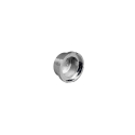 CHROME PLASTIC 3/4" BUMPER BUTTON LUG NUT COVER