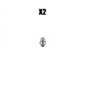 OVERSLUNG SIDE SWING HINGE ASSEMBLY, D.S. KIT