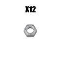 BOLT KIT, SUSPENSION, 72K/80K, FLATBED, AAT/AAL, AANT/AANL, MAGNI 565