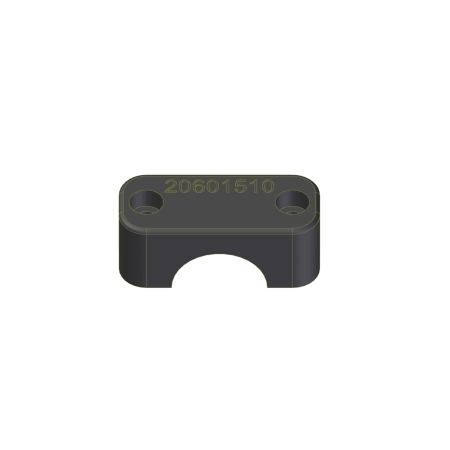 CLAMP, 1-5/16" TUBE, MOVING FLOOR FOR 1" HYDRAULIC LINE