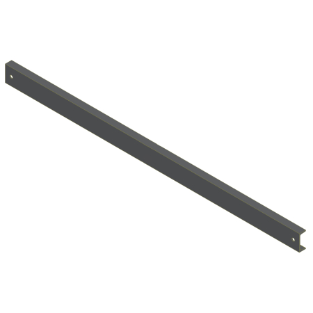 LANDING GEAR CHANNEL 72-1/4", 102W GALVANIZED