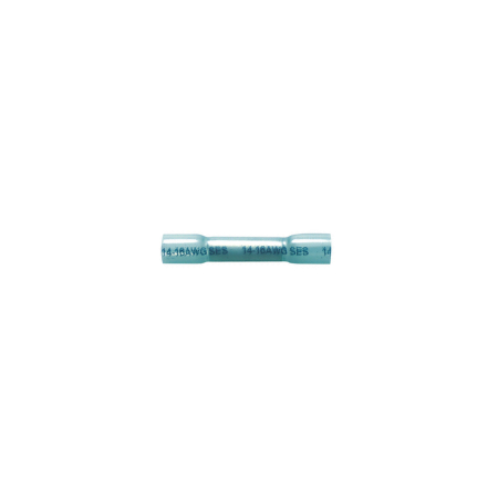 BUTT SPLICE CONNECTOR, BLUE 16-14 AWG