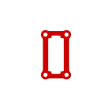 MYLAR GASKET, SS TAILGATE LATCH, 010" THICKNESS