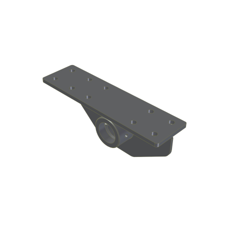 DUMP SHOE ASSEMBLY, Ø2" PIN, BUSHING BUTTED