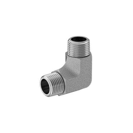 ELBOW,1" HP 90D, MALE BOTH ENDS