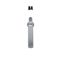SLACK ADJUSTER, STUD/NUT (4 PER BAG) 2 AXLES WORTH