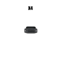 SLACK ADJUSTER, STUD/NUT (4 PER BAG) 2 AXLES WORTH