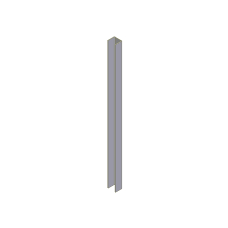 GATE VERTICAL X 56-1/8", U-CHANNEL