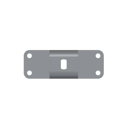 SLIDER PIN BACKING ASSEMBLY