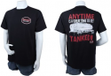 T-SHIRT TANKER BLACK LARGE "CLEARANCE"