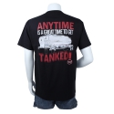 T-SHIRT TANKER BLACK LARGE "CLEARANCE"