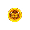 LAMP, LED MODEL10, 8-DIODE AMBER, HIGH PROFILE, PL-10, 12V