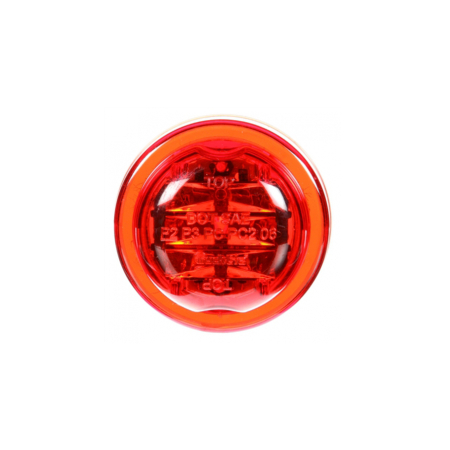 LED MODEL 10 8-DIODE RED, HIGH PROFILE, PL-10, 12V