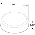 MARKER 2" LED AMBER 10 DIODE SIGNAL STAT, PL-10, 12V