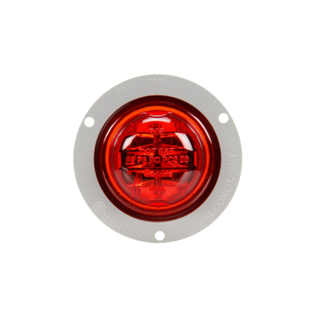MODEL 10 2.5" 8-DIODE, RED W/ GRAY FLANGE, FIX AND FORGET PLUG