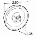 TRUCK-LITE, 8 DIODE, 2.5", MODEL 10 LOW PROFILE, 10 SERIES