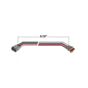 LED PIGTAIL FOR STOP, TURN, TAIL BULBS, 16 GAUGE GPT WIRE, FEMALE PL-3