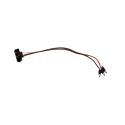 PIGTAIL PL3 STOP W/.180 MLD STOP, TURN, TAIL PLUG, RIGHT ANGLE PL-3, 14"