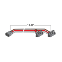 Y-ADAPTER PIGTAIL (LIGHT PANEL) STOP, TURN, TAIL PLUG, 16 GAUGE GPT WIRE