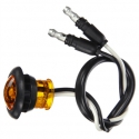 MODEL 33 PENNY LIGHT LED AMBER KIT INCLUDES GROMMET