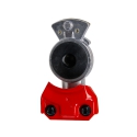 GLADHAND, EMERGENCY (RED) ALUMINUM