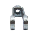 YOKE 5/8-11 ADJUSTABLE, ZINC (1010) ELECTRO PLATED FORGING