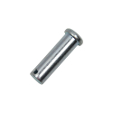 YOKE PIN 5/8" X 2" LONG ZINC, CR 1018 ELECTRO PLATED