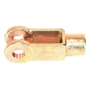 YOKE ADJUSTABLE, 3-1/2" X 5/8-11 FORGE A-36 GOLD ELECTRO PLATED