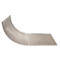 FENDER, 1/2 TANKER BRITE SMOOTH 25-3/4" X 25" X 55"