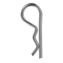 COTTER PIN #10, 3/16 X 2-13/16", ZINC HAIRPIN/BRIDGE