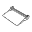 PIN, SAFETY SNAP, 3/8" X 2-1/2" ZINC PLATED