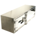 AERO TOOLBOX, DRIVER SIDE ALUMINUM DOUBLE DOOR, 18" X 18" X 60"