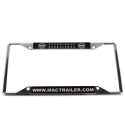 MAC TRAILER LICENSE PLATE FRAME