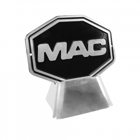 6" MAC LOGO BLACK W/ BASE