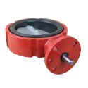 BUTTERFLY VALVE 5", 400 SERIES CAST IRON, STAINLESS STEEL DISC, BLACK NITRILE