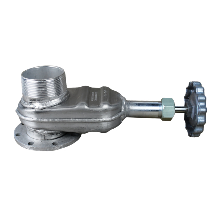 GATE VALVE 3", ALUMINUM FLANGE X NPT ASG1003