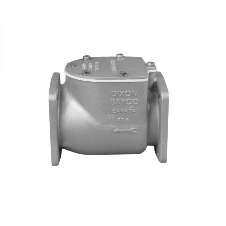SWING CHECK VALVE 3" WITH SILICONE POPPET AND SPRING