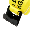 WINCH STRAP 4" X 30' YELLOW WITH FLAT HOOK DOLECO