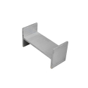 5" WIDE ALUMINUM LUMBER CLIP