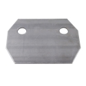 AIR SPRING MOUNTING PLATE, INTRAAX 230T/250T WELD ON 13-1/2"-17"