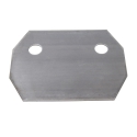 AIR SPRING MOUNTING PLATE, INTRAAX 230T/250T WELD ON 13-1/2"-17"