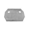 AIR SPRING MOUNTING PLATE, INTRAAX 230T/250T WELD ON 13-1/2"-17"