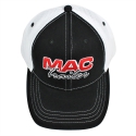 MAC TRAILER FITTED HAT, WHITE MESH, MEDIUM/LARGE SIZE