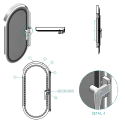 K-MANDOOR-DUMP, ALUMINUM BULKHEAD MANDOOR KIT (K-MANDOOR-DUMP)