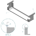 K-70016000-98, MAC TRAILER FLATBED DUNNAGE RACK/HOLDER