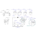 73803024, VIBRATOR KIT MODEL 10, 4 HOPPER 6" VALVES